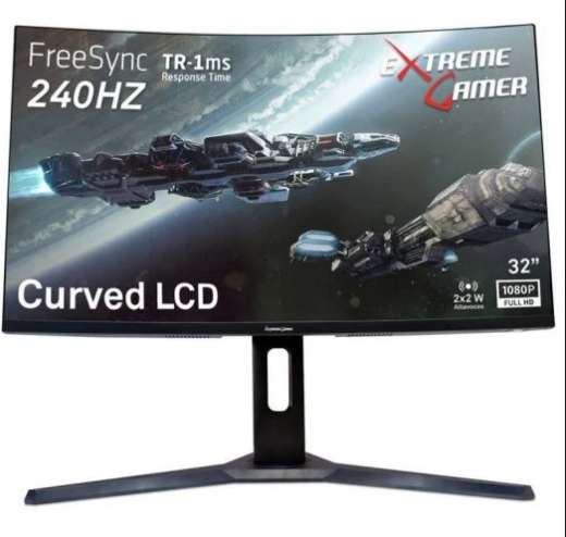 Extreme Gamer 32M2000C 32" LCD FullHD 240Hz FreeSync Curvo
