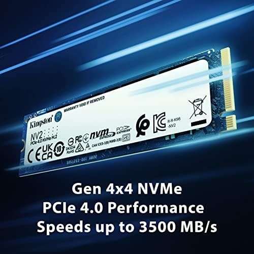 Kingston NV2 NVMe PCIe 4.0 SSD 500gb M.2
