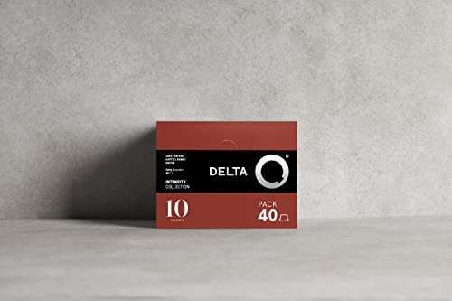 Delta Q Pack XL Qalidus - Café Cápsulas - Intensidad 10 - 40 Cápsulas (compra recurrente)