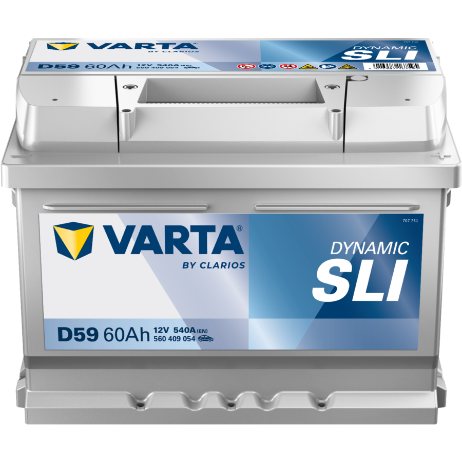 Batería VARTA D59 Blue Dynamic 60 Ah - 540 A