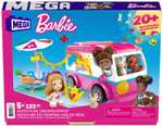 Mega Construx Barbie Supercaravana de aventuras, muñecas y coche de juguete de bloques de construcción con accesorios (Mattel )