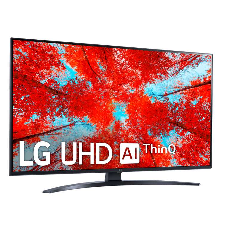 TV LED 43a - LG 43UQ91006LA, UHD 4K, Procesador Inteligente 5 Gen5 AI Processor 4K, Smart TV, DVB-T2 (H.265), Azul Oscura Ceniza