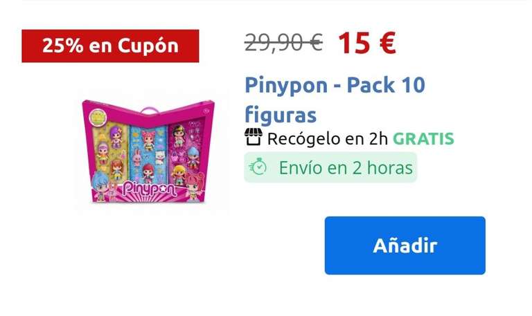 Pinypon - Pack 10 figuras