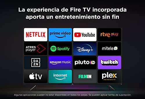 TV TCL 50CF630 50" QLED Fire TV (4K Ultra HD, HDR 10+, Dolby Vision & Atmos, Smart TV, Game Master, 60Hz Motion clarity, Press & Ask Alexa)