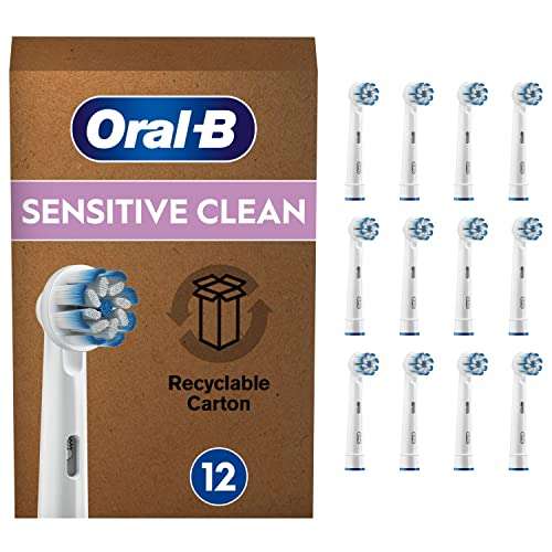 Oral-B Sensitive Clean cabezales (pack 12)