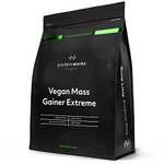 Mass Gainer Vegano Extreme | Plátano Suave | 100% a Base de Plantas | Alto en Calorías Para el Aumento de Masa | THE PROTEIN WORKS | 1kg
