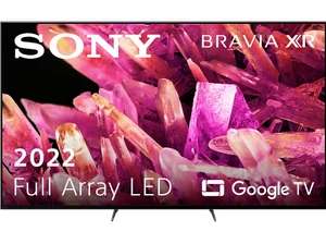 TV LED 55" - Sony BRAVIA XR 55X90K Full Array, 4K HDR 120, HDMI 2.1 Perfecto para PS5, Smart TV (Google TV), Dolby Vision-Atmos, Acoustic