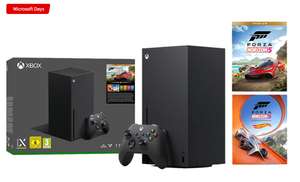 Consola - Microsoft Xbox Series X + Juego Forza Horizon 5 Premium Edition, 1 TB SSD también en Amazon