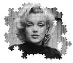 Clementoni- Puzzle Marilyn Monroe 1500 Piezas