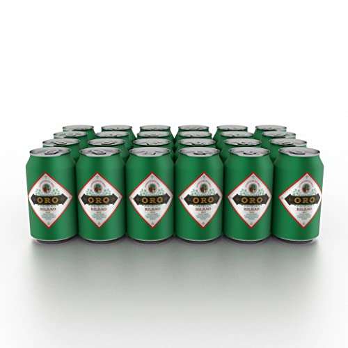 Oro Tostada - Cerveza sin filtrar, caja de 24 latas 33cl