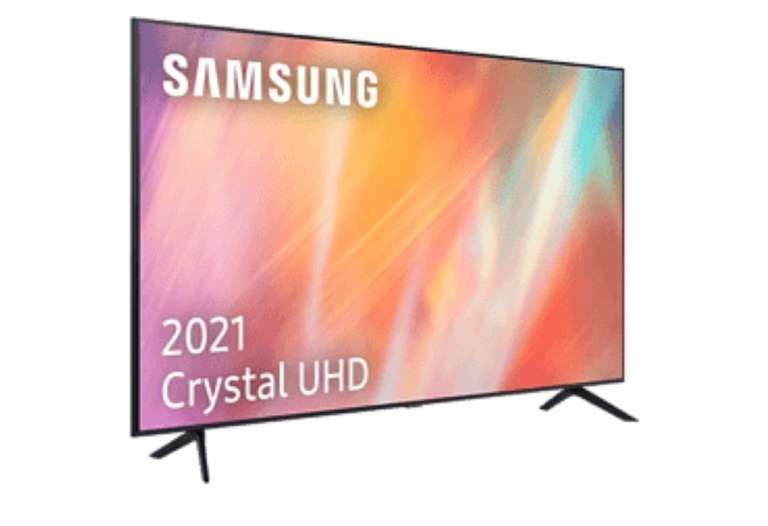 TV LED 50" - Samsung UE50AU7175UXXC, UHD 4K, Crystal UHD, Smart TV, HDR10+, Tizen, Dolby Digital Plus