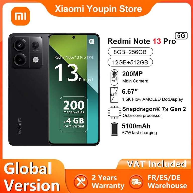 Redmi Note 13 Pro 5G 8+256GB » Chollometro