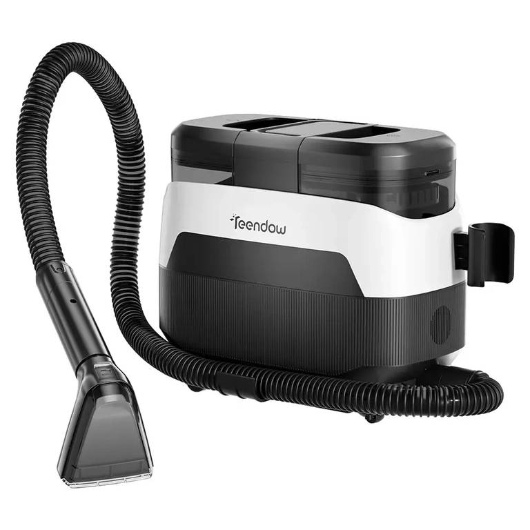 Limpiador de Tapicería y Alfombras 3 en 1 – Vapor de 1650W, Succión de 12000Pa, Tanques Dobles, Diseño apto para mascotas
