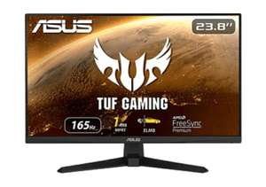 Monitor gaming - Asus TUF Gaming VG249Q1A, 23.8" FHD, IPS, 1 ms, 165 Hz, FreeSync Premium, Negro