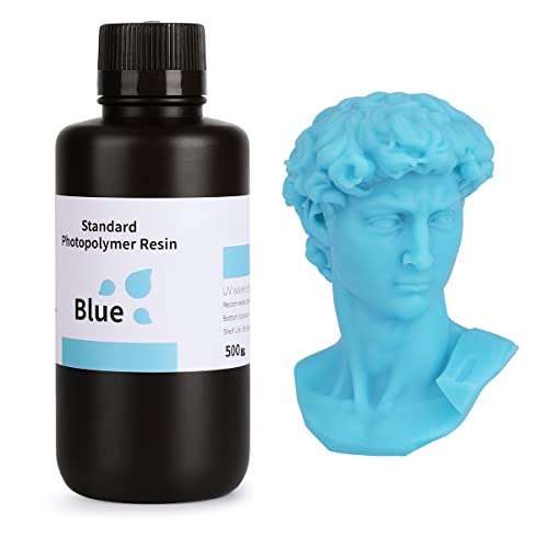 Resina ELEGOO UV 405nm Impresora 3D 500g azul