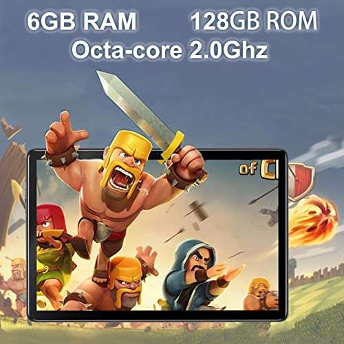 Newmetab Tablet 10 Pulgadas Android 12 128GB ROM+6GB RAM