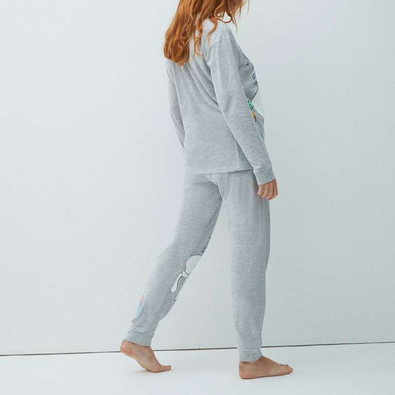 UNDIZ. Pijama de 2 piezas Biglicorniz - gris jaspeado. Otros dos modelos en links de la descripción.