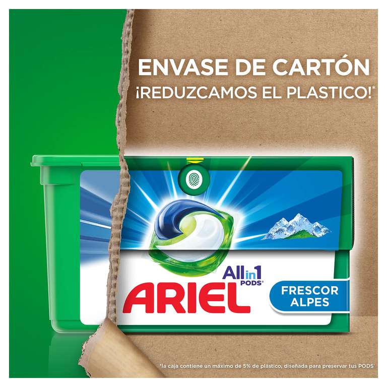 Ariel Pods+ Extra Cuidado del Color 19 cápsulas (Pack de 4)