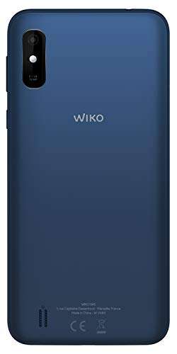 WIKO Y81 - 6,2”HD+ (4000mAh ,2GB/32GB, Desbloqueo Facial, Dual SIM, Android 10 Go Edition) Deep Blue