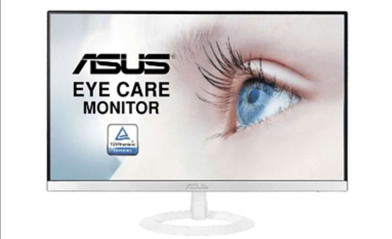 Monitor - ASUS VZ279HE-W, 27", FullHD, IPS, 5 ms, 250 nits, HDMI, Ultra Fino sin marco, Blanco