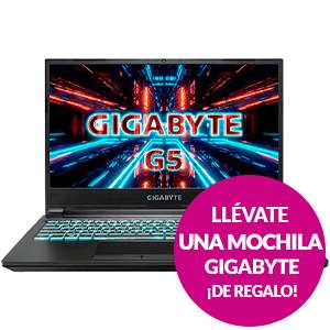 Gigabyte G5 MD-51ES121SD - i5 11400H - RTX 3050 Ti - 16GB - 512GB SSD - 15.6" FHD 144Hz + Mochila