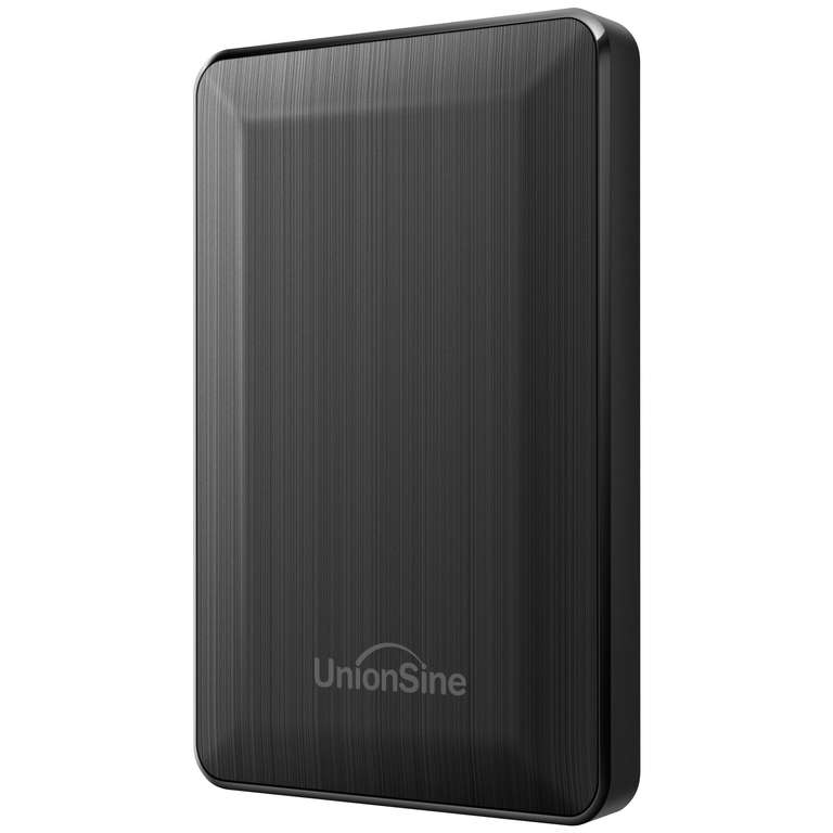 UnionSine Disco duro externo portátil HDD de 2,5 pulgadas 500gb USB 3.0 Compatible con PC, Mac, escritorio, MacBook