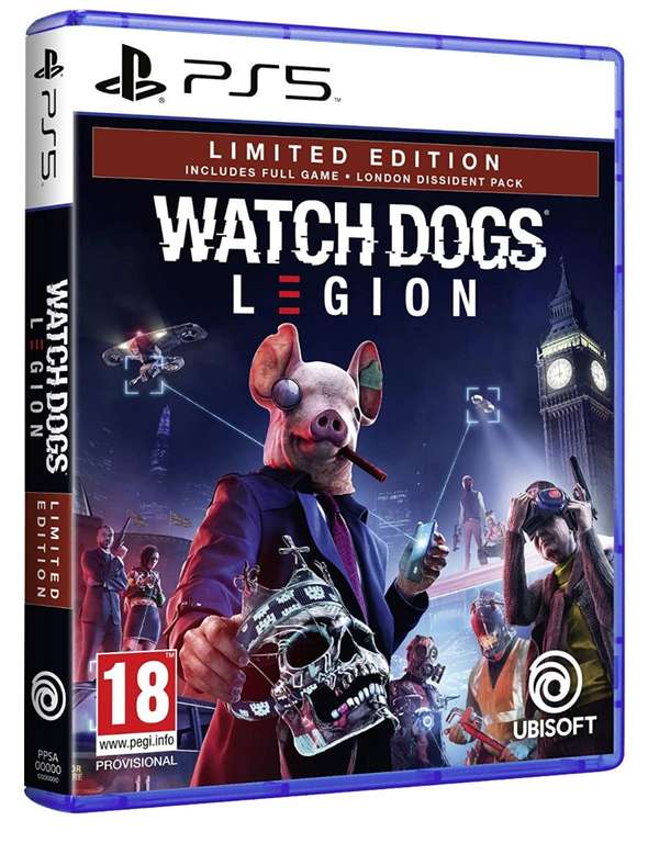 Watch Dogs Legion Limited Edition, Watch Dogs Legion (5€+ envío)