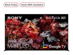 TV Mini LED 75" - Sony BRAVIA XR 75X95L, 4K HDR 120, HDMI 2.1 Perfecto PS5, Google TV, Alexa, Siri, BT, Eco, BRAVIA Core, Marco Aluminio, IA