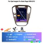 Radio Multimedia con GPS para coche Opel Insignia, Buick Regal 2009-2013, Android 13, 4G, WIFI