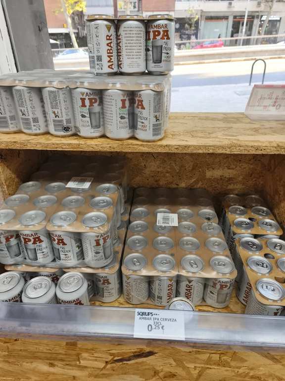 Imagen de Cerveza ámbar IPA 0.25€/lata sq