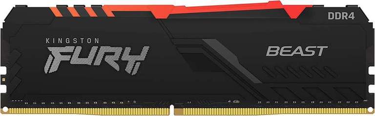 Kingston FURY Beast RGB 32GB Kit (2x16GB) RAM DDR4 3600 CL18