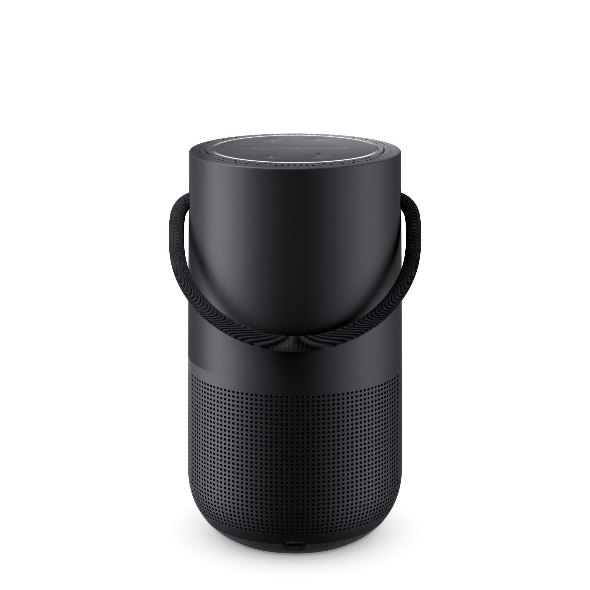 Bose Portable Smart Speaker - Altavoz portátil con control de voz Alexa integrado, Color Negro
