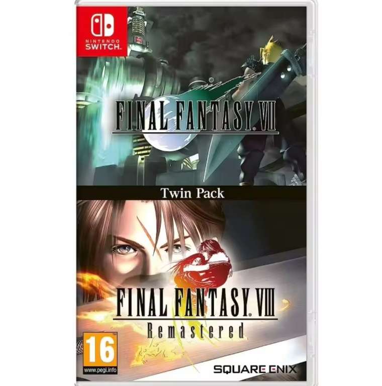 Juego Final Fantasy VII & VIII Remastered para Nintendo Switch PAL EU - Nuevo Original Precintado [ Nuevo Usuario 13,50€]