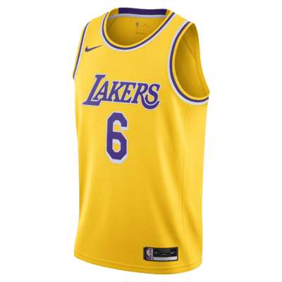 + Barata! Lakers Icon Edition 2020 Camiseta Nike de la NBA Swingman