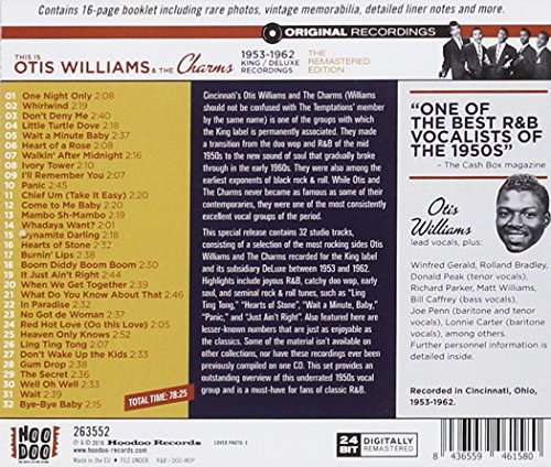 1954-1962 Singles Otis Williams CD