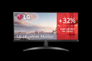 LG UltraWide 29WQ600W-B - Monitor 29" IPS WFHD (2560x1080) 75Hz, 1ms, HDR10, HDMI 1.4, DisplayPort 1.2, Altavoces 7W, AMD FreeSync