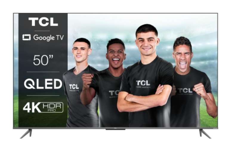 TV QLED 127 cm (50") TCL 50C635X1, 4K UHD, Smart TV