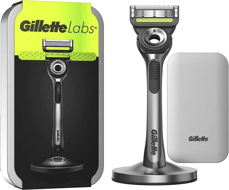 Máquina de Afeitar GILLETTE Labs + Maletín Viaje
