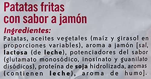 4 Paquetes de Patatas Ruffles Jamón