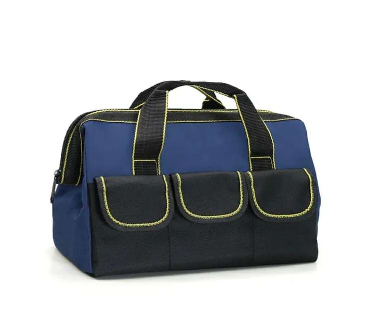 Bolsa de herramientas. tela Oxford Color: azul negro Tamaño: 31 × 17 × 23cm