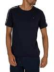 Tommy Hilfiger Camiseta para Hombre Rn Tee Ss con Cuello Redondo