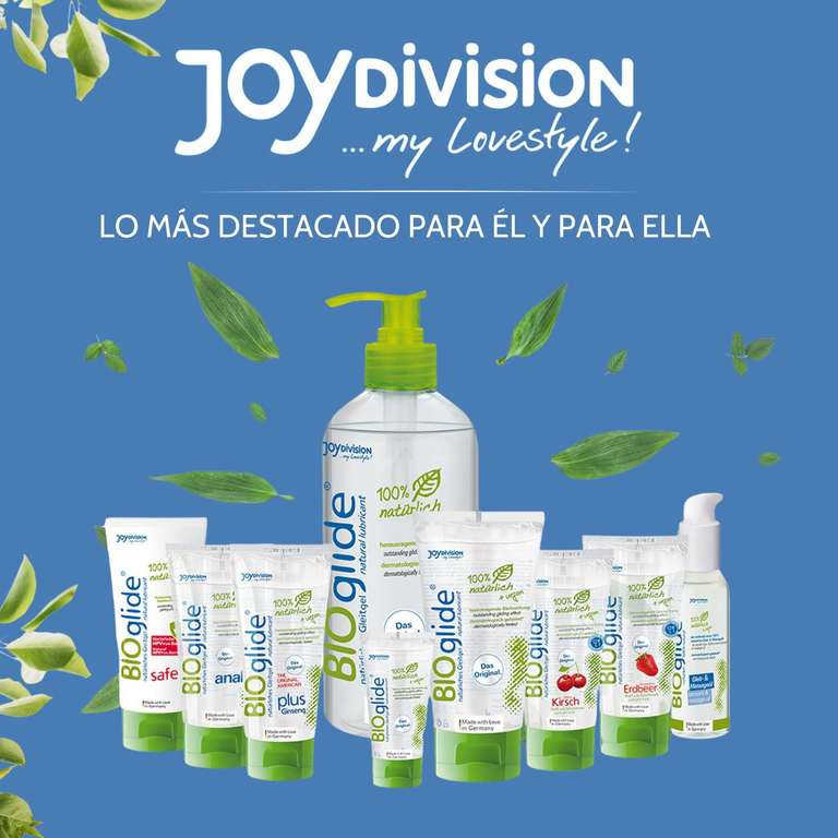 JOYDIVISION Original BIOglide anal gel lubricante 150 ml I Lubricante 100% natural y vegano