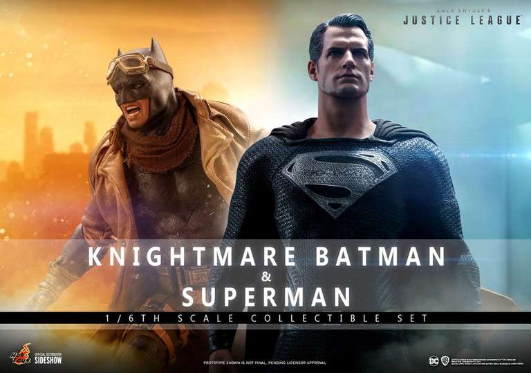 Zack Snyder's Justice League - Knightmare Batman And Superman - Hot Toys Figura 1/6