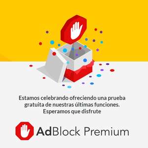 AdBlock Premium GRATIS [1 año]