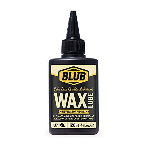 BLUB Wax Lube 120ml lubricante para las cadenas de bicicletas tipo Cera, válida para Montaña y Carretera