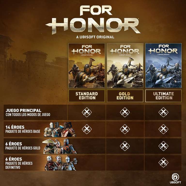 For Honor - Ultimate | Código Ubisoft Connect para PC