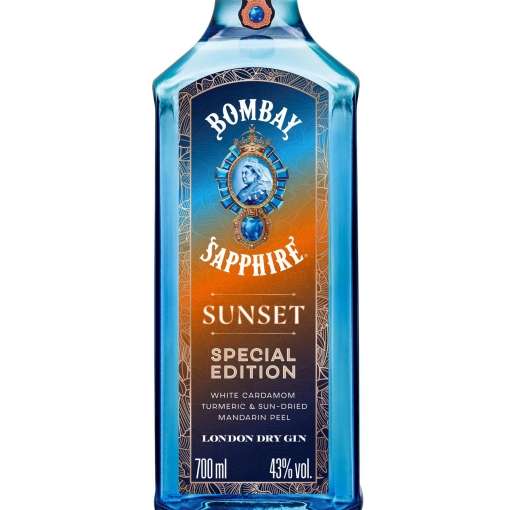 Bombay Sapphire Sunset Ginebra con el 50% que vuelve de Carrefour