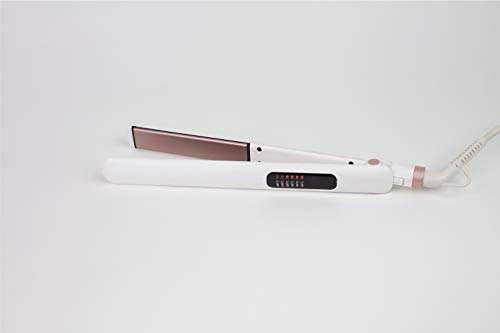 Ohmex OHM-HSY-958 - Plancha de pelo profesional (potencia 54 W, pantalla digital, temperatura máxima 230 °C, placas cerámicas).