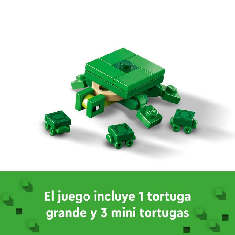 LEGO Minecraft La Casa-Tortuga de la Playa