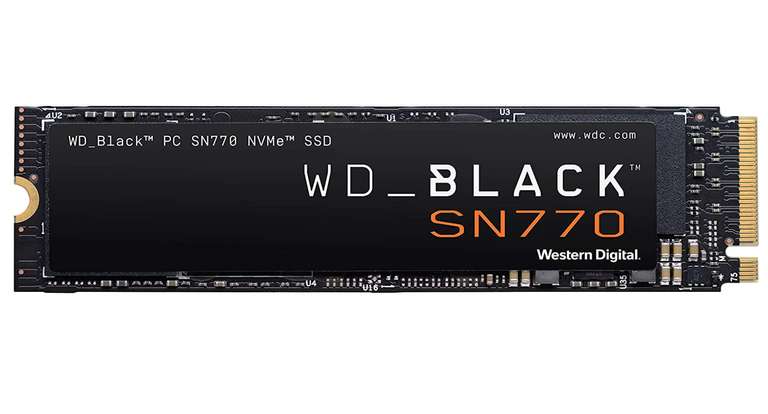 WD_BLACK SN770 SSD PCIE GEN4 M.2 NVME 2TB - DISCO DURO